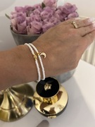 Zestaw 2 sztuki bransoletek białych