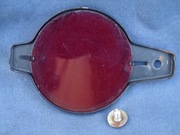 Axomat 4 Opemus 5 MEOPTA filtr czerwony zabezpieczający powiększalnik foto.