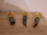 Pierścienie na serwetki królik 3D EKO Wielkanoc dekoracja stołu PLA