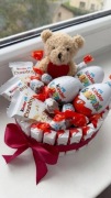 Box prezentowy gift box prezent słodycze Kinder 