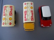 2 stare samochody MAJORETTE FORD SHELL  i MINI COOPER BMW