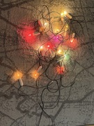 Lampki choinkowe z PRL 16 sztuk