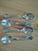 4x lyzeczki 100 18/10 Solingen Germany