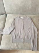 Sweter beżowy/ brązowy H&M idealny na rozp/zak roku szkolnego (rozmiar S)