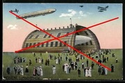 POZNAŃ Posen Hala Zeppelinów  Zeppelin Hall sterowiec lądowisko