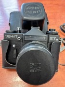 Aparat Analogowy Zenit+lampa błyskowa. Okazja!