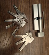 Wkładka bębenkowa 40G/50 Gerda + 8 kluczy