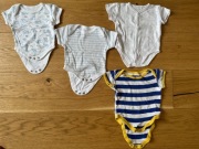 Body 4 sztuki rozmiar 0-3 miesiace