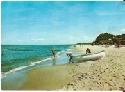 SARBINOWO -- PLAŻA -- ŁÓDŻ RATOWNIKA -- 1972