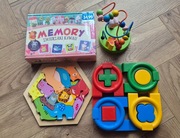 Zestaw zabawek edukacyjnych dla najmłodszych (nowe i używane)