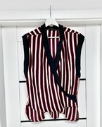 Zara jedwabna koszula bluzka jedwab morwowy mulberry silk lekka premium