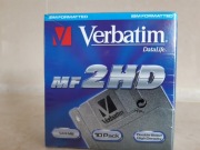 NOWE zafoliowane ORYGINALNE DYSKIETKI VERBATIM Data Life MF 2HD 1,44MB 10sz