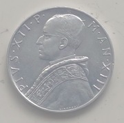 Watykan - PIUS XII - 10 lirów - 1951r.