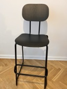 Wysokie krzesła barowe - 2 sztuki