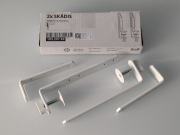 IKEA SKADIS złącze do biurka 103.207.89 – komplet 2 szt., stan idealny