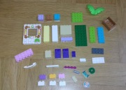 Klocki LEGO Friends elementy zapasowe płytka dach