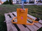 ANTYKRADZIEŻOWA BLOKADA NA KOŁO ZABEZPIECZENIE PRZED KRADZIEŻĄ STALOWA