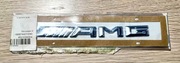Oryginalny znaczek AMG (A 205 817 57 00) - Mercedes EMBLEMAT AMG srebrny