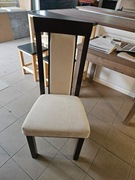 krzesła do salonu dębowe