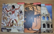 Historia sztuki Grecja Rzym zestaw 3ch książek 