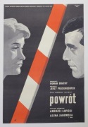 Oryginalny plakat filmowy POWRÓT W. Fangor '1960