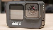 Kamera sportowa GoPro 9 Black, akcesoria, baterie, etui itd.
