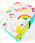 Książka Quiet Book Duża Montessori Zabawka Cicha Książka Handmade Prezent 