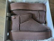 Buty damskie OLAVOGA MISTIC brązowe 41 śniegowce