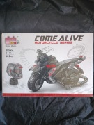 Klocki Motocykl konstrukcyjny Pingo Blocks Come Alive – 402 elementy + kask