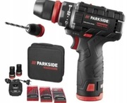 WIERTARKA WKRĘTARKA PARKSIDE PERFORMANCE ZESTAW 2xAKU+ŁAD+AKCESORIA NOWA!!!