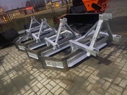 Masywny Zgarniacz do obornika śniegu błota do tura traktora mini ładowarki 