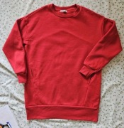 Czerwona damska bluza oversize Reserved S