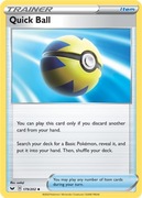 Karta Pokemon Quick Ball (SSH 179) 179/202