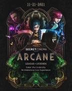 Plakat Arcane League of Legends LoL Jinx Vi Serial Netflix Poster 50x70
