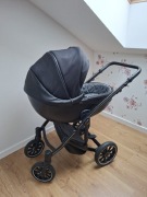 Wózek Anex Sport 2w1 – Czarny – Gondola + Spacerówka + Plecak
