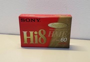 Kaseta Sony Hi8 E5-60 HME Super Metal Nowa w Folii 