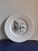 Talerz . Vintage. Villeroy & Boch . Luksemburg. 