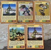 Invizimals karty 5 sztuk