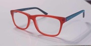 Oprawki korekcyjne Uniwersalne czerwone matowe