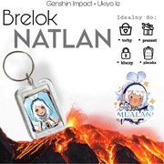 Brelok z anime gry Genshin Impact do wyboru Natlan Kanich Mualani Kachina