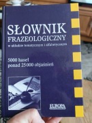 Słownik frazeologizmy w układzie tematycznym i alfabetycznym