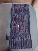 Grosley ZESTAW KLUCZY 47szt. płasko-oczkowe, oczkowe odgięte, otwarte, Torx