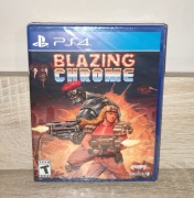 BLAZING CHROME LIMITED RUN # 296 PS4 PLAYSTATION 4 NOWA FOLIA