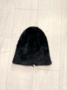 Czapka damska czarna