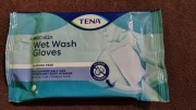 Tena wet wash gloves