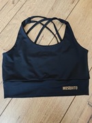 Stanik top sportowy Mosquito M czarny nowy