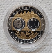 Numizmat: Euro - Wspólna Waluta Europy: Holandia, Ag 999, 40 mm