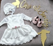 Sukienka do chrztu+ dodatki 