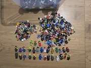 Lego mix figurek + 1.2kg klocków 