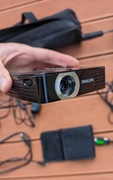 Projektor Pico Pix Philips Z akumulatorem, okablowaniem i stojakiem